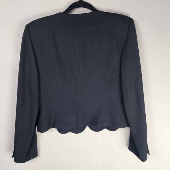 Lynn Greene for Richard Neal Black Light Jacket Size 8 Buttons - Picture 2 of 9